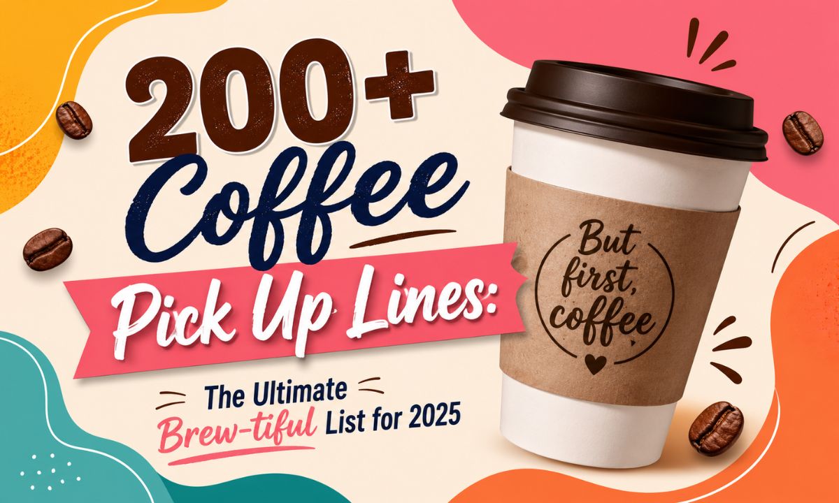 200+ Coffee Pick Up Lines: The Ultimate Brew-tiful List for 2025