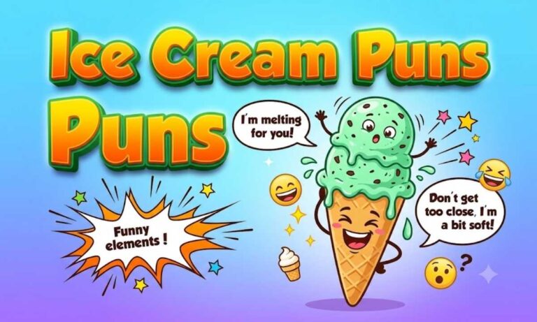 220+ Scoop-tacular Ice Cream Puns for a Sweet Summer🍦